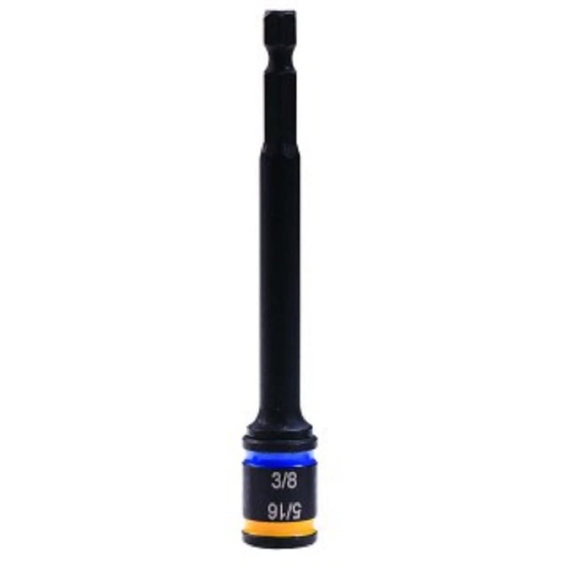 Malco C-RHEXÂ® 5/16 in. & 3/8 in. SAE 4in Shaft Length Cleanable, Reversible, Magnetic Hex Drivers | Impact Rated | Flip Bit | Flip Socket (MSHMLC1) - Image 1